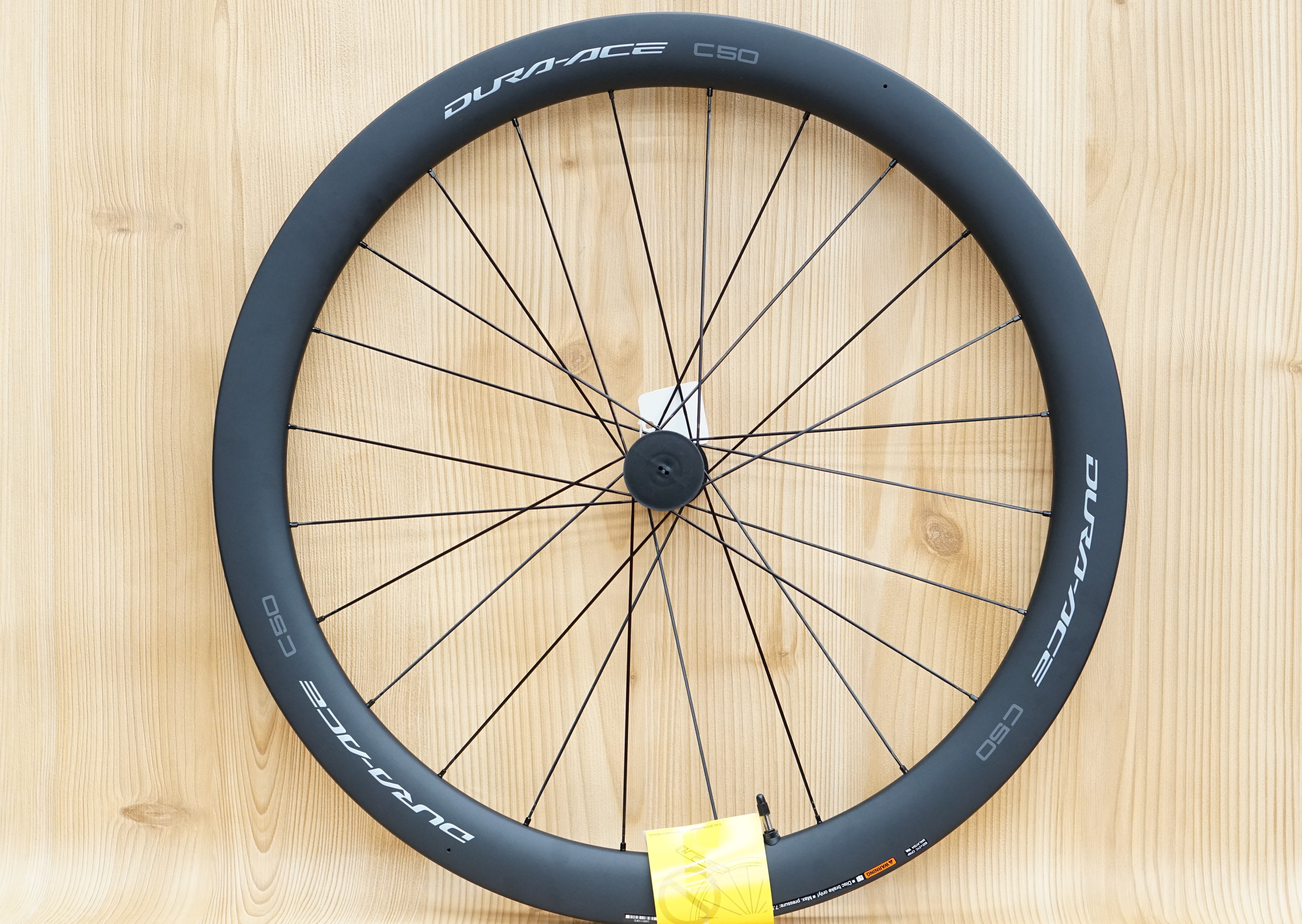 数量限定特価】SHIMANO(シマノ) DURA ACE WH-R9270-C50 TL フロント