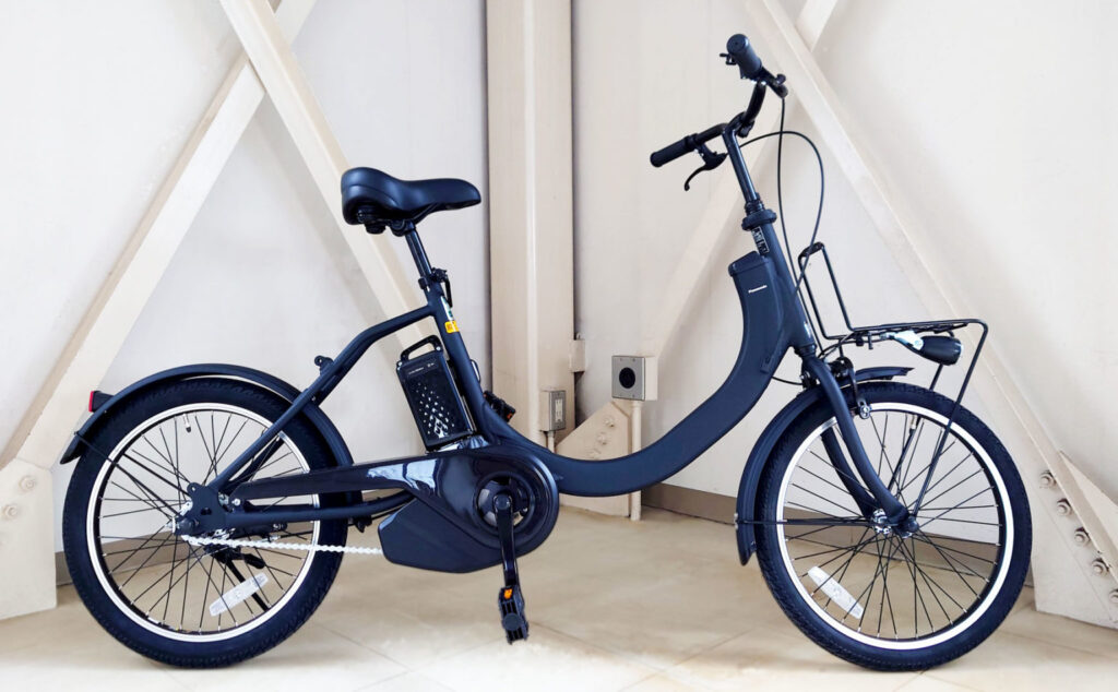 Panasonic SW 前かご装着事例 扱いやすさに便利さをプラス - 電動