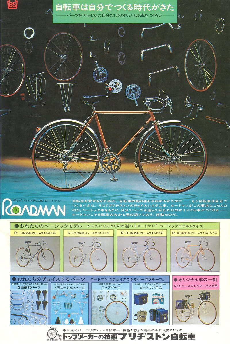 追憶のカタログ展Part75：1981ブリヂストンロードマン