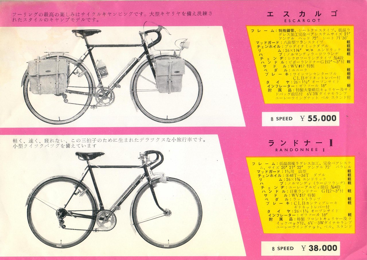 追憶のカタログ展Part86：1964年 ワンダーフォーゲル号（城東）
