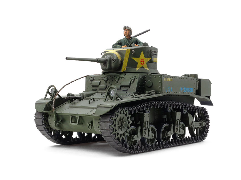 タミヤ 1/35 ミリタリーミニチュアシリーズ 1/35 アメリカ軽戦車 M3