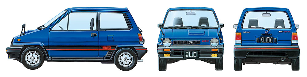 タミヤ 1/24 スポーツカーシリーズ 1/24 Honda シティ ターボ | タミヤ