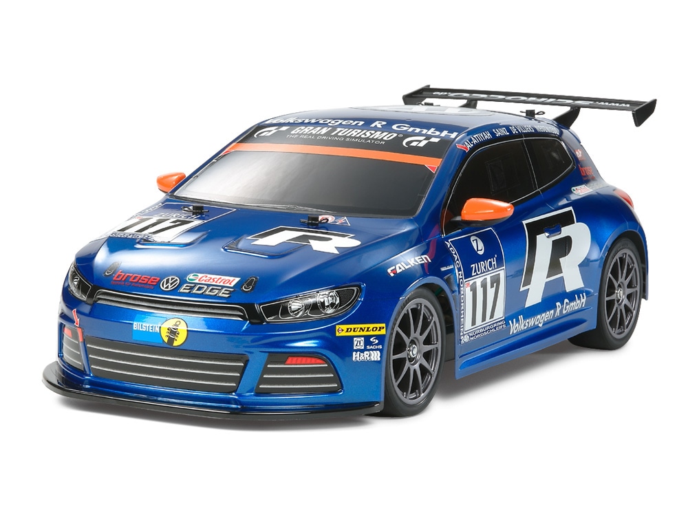 タミヤ XBシリーズ 1/10RC XB フォルクスワ-ゲン シロッコ GT24-CNG