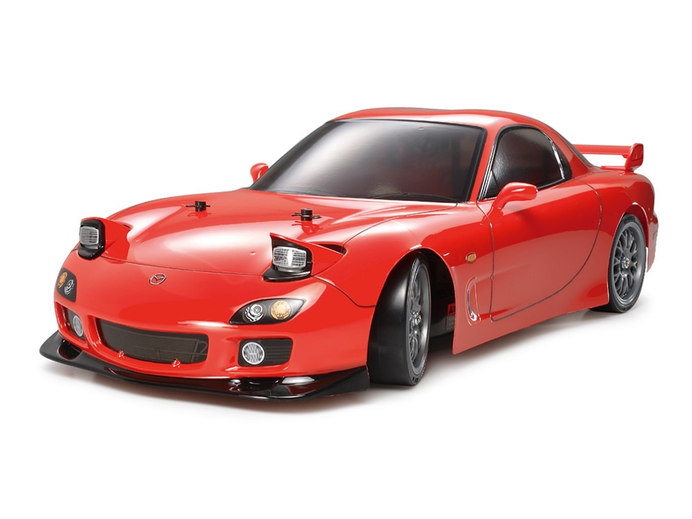 タミヤ 電動RCカーシリーズ 1/10RC マツダ RX-7 (TT-01D) ドリフト