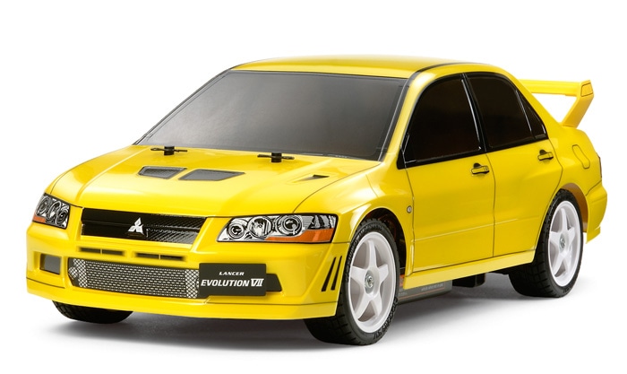 タミヤ ランサーエボリューションV ラジコン 1/10 電動RCカー組立