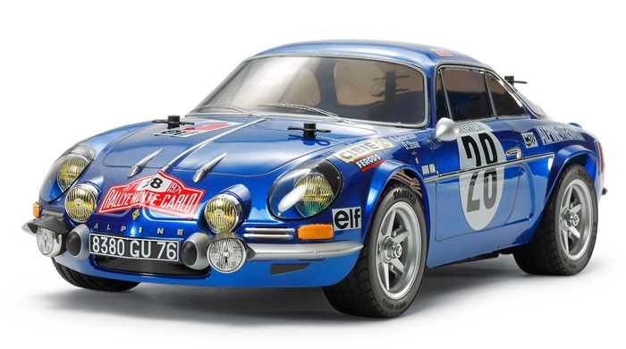 タミヤ 電動RCカーシリーズ 1/10RC アルピーヌ A110 モンテカルロ '71