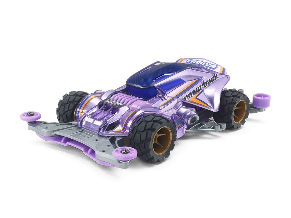 タミヤ ミニ四駆特別企画 レイザーバック クリヤーバイオレット