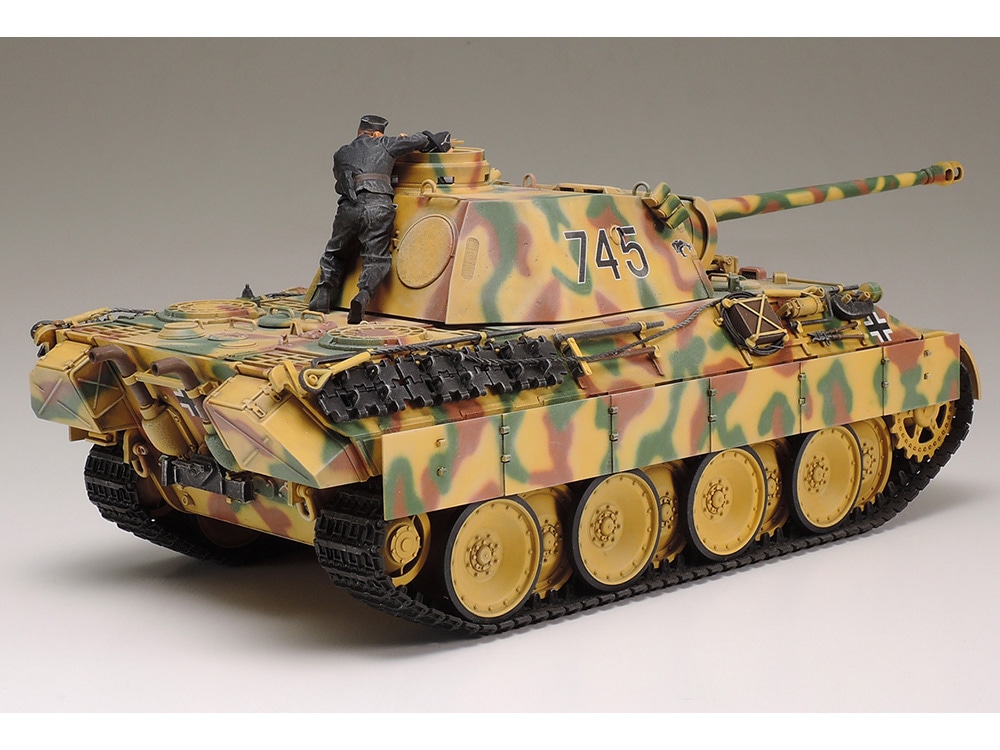 タミヤ 1/35 ミリタリーミニチュアシリーズ ドイツ戦車 パンサーD型