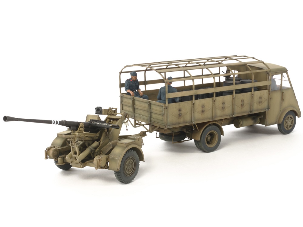 タミヤ ミリタリーコレクション 1/35 ドイツ 3.5トントラック AHN・3.7