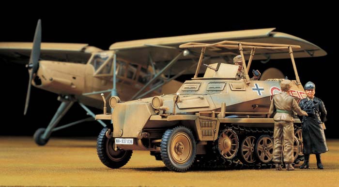 タミヤ 1/48 ミリタリーミニチュアシリーズ ドイツ無線指揮車 Sd.Kfz
