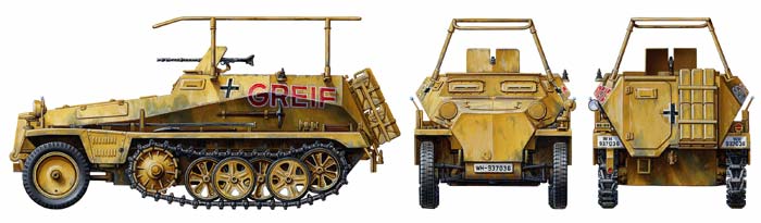 タミヤ 1/48 ミリタリーミニチュアシリーズ ドイツ無線指揮車 Sd.Kfz