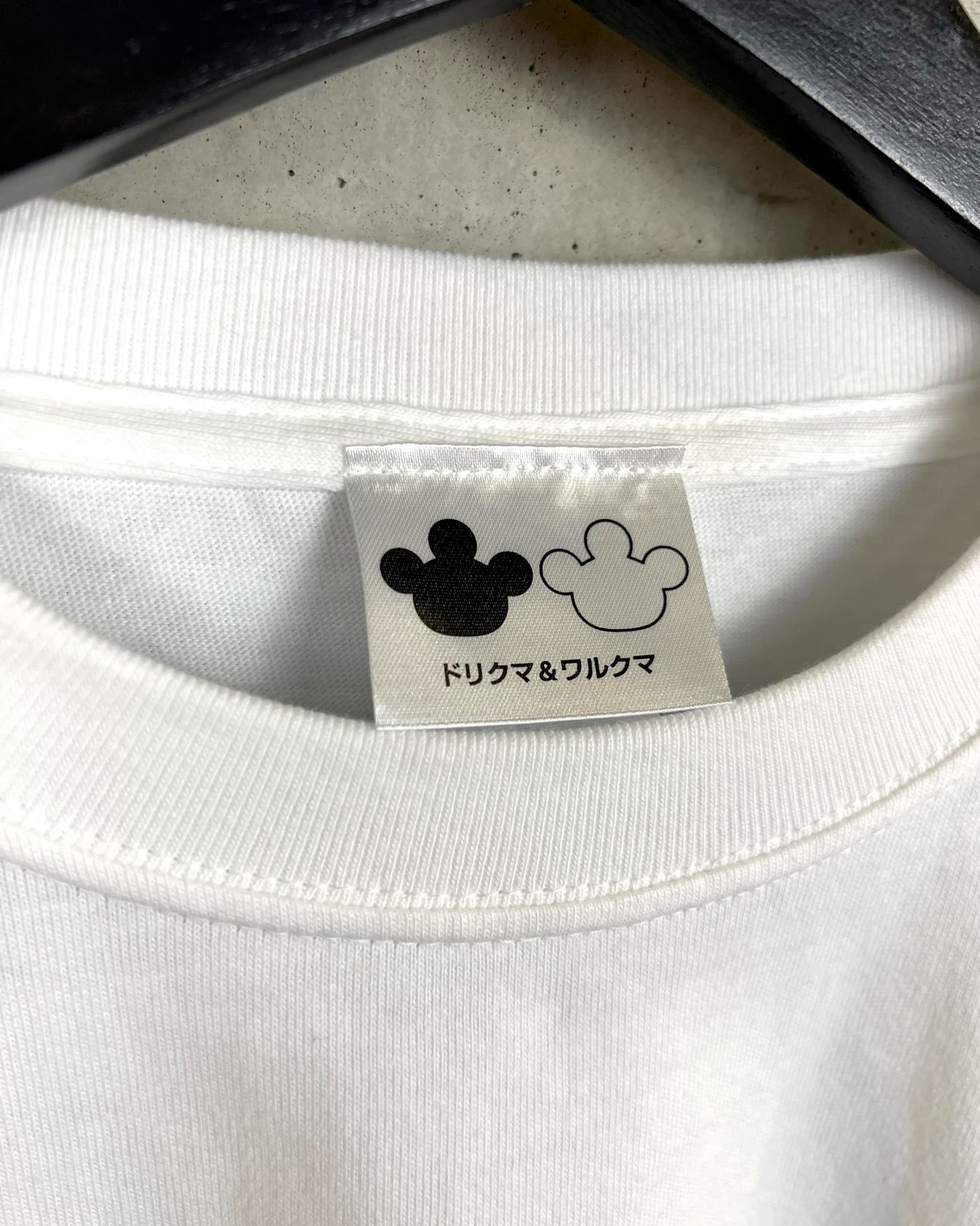 ドリクマ&ワルクマ ロングスリーブTシャツ（ホワイト