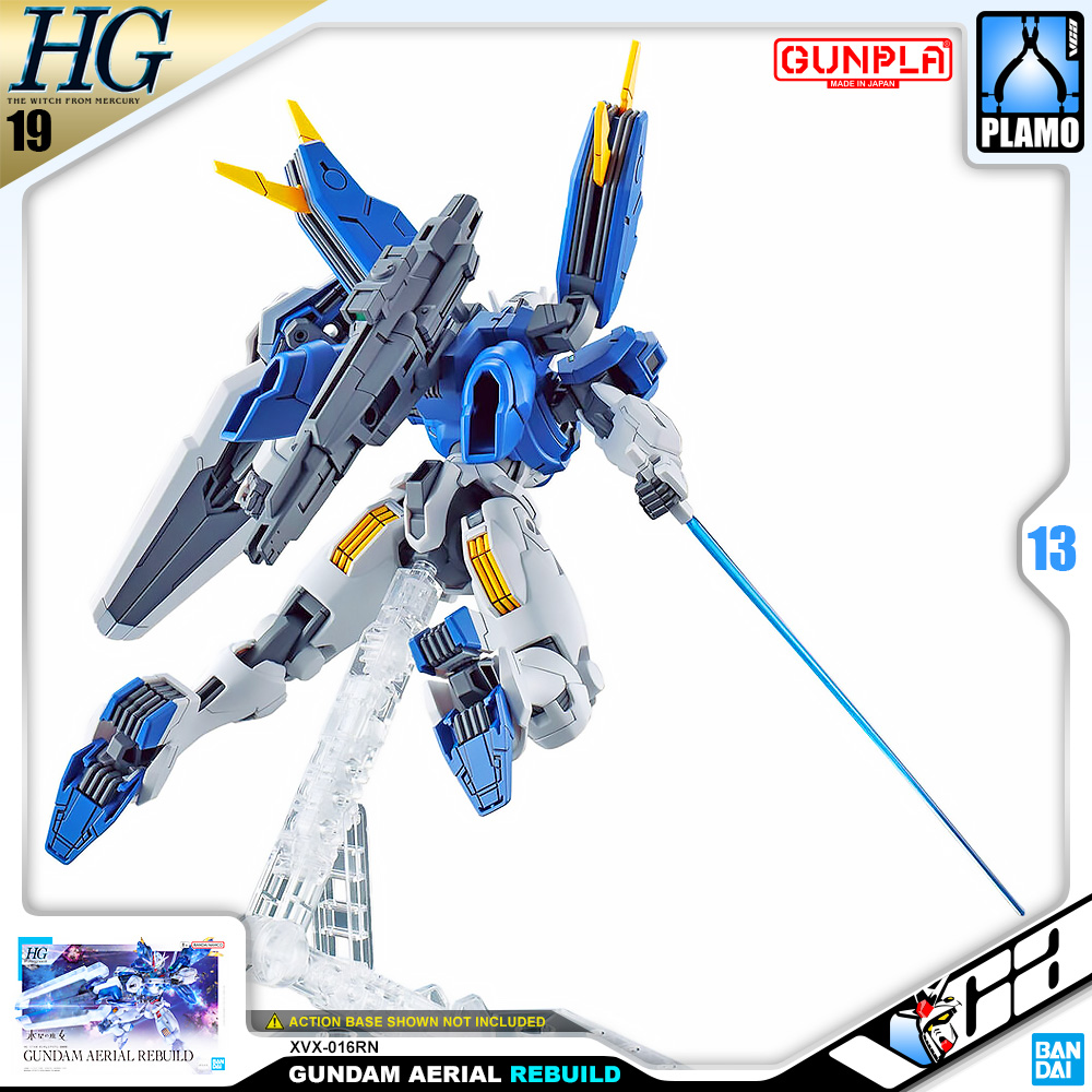 Bandai® HighGrade The Witch From Mercury HG XVX-016RN GUNDAM