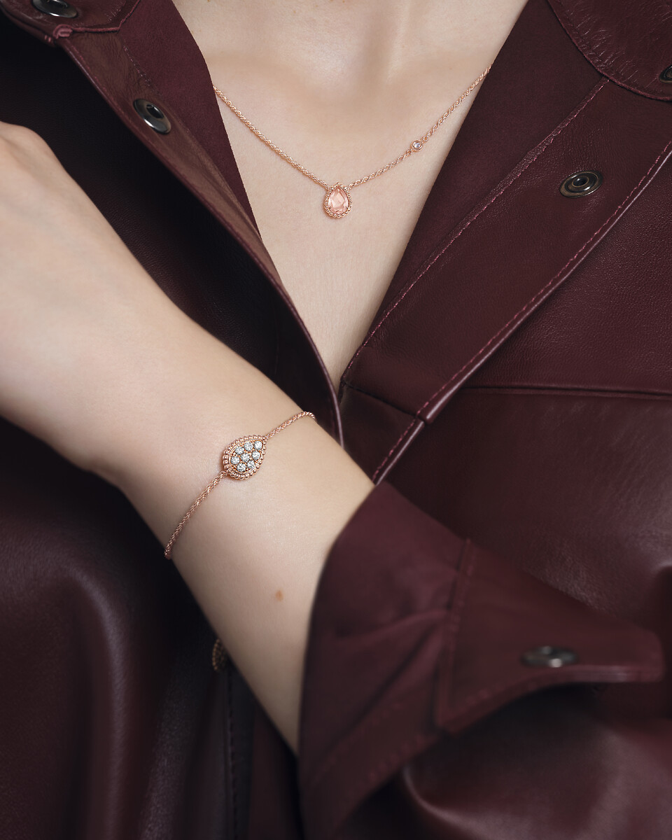 SERPENT BOHÈME PINK QUARTZ セルパンボエム ペンダント エクストラ