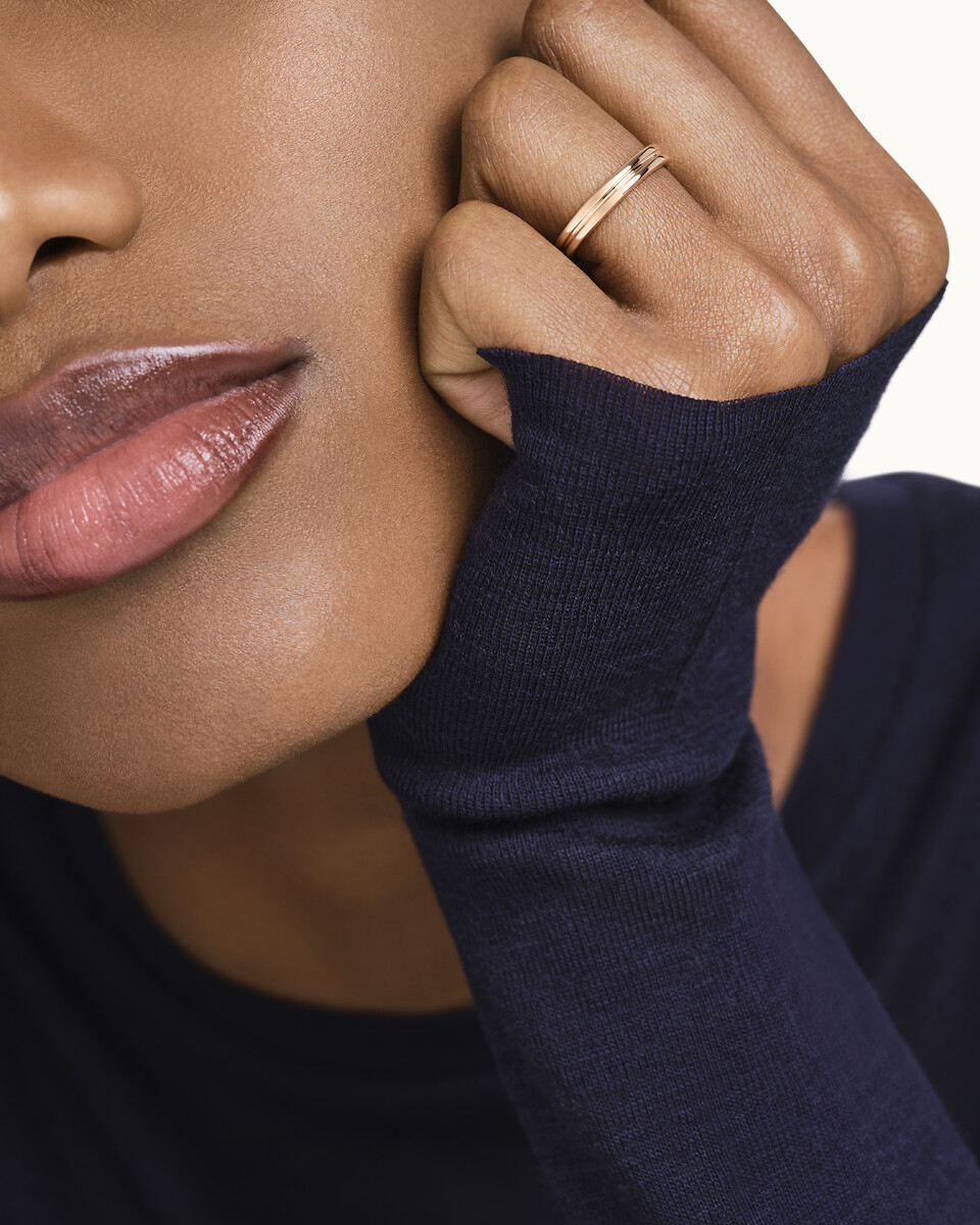 ゴドロン リング ピンクゴールド | ブライダル | | ブシュロン