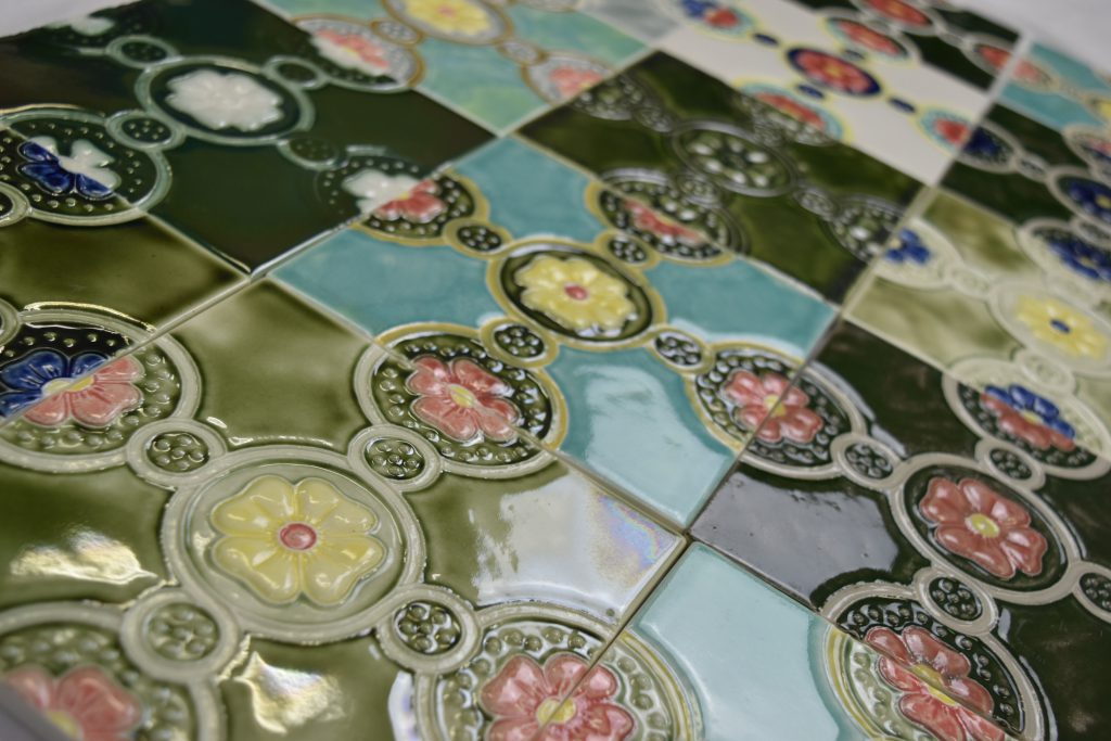 ダントー製マジョリカタイル | タイル研究室ー福ラボー | 淡陶社