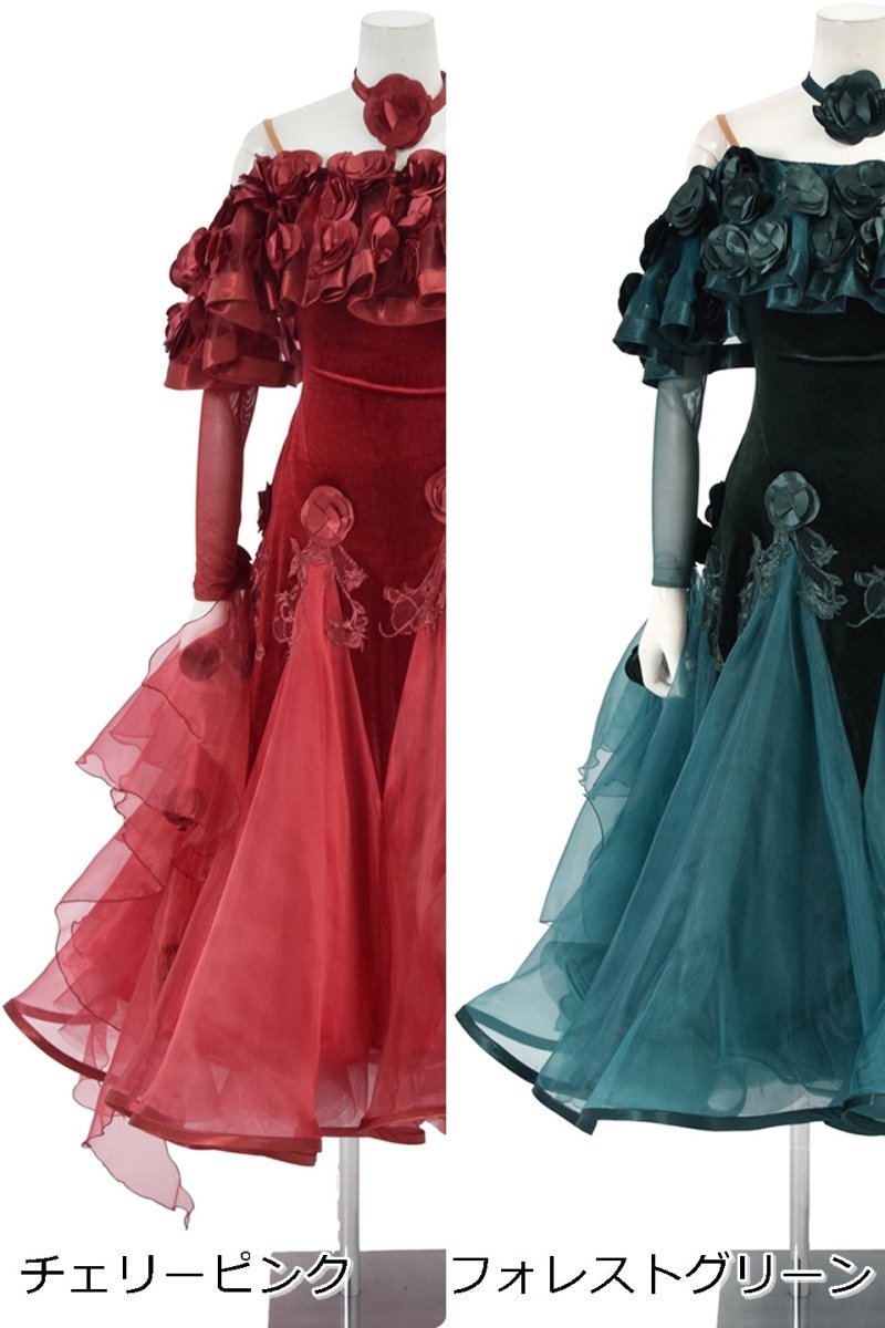 TAKA DANCE タカダンス】スタンダードドレス 3S-00172A｜社交ダンス