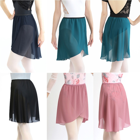 バレエ・ダンス用品のミルバ / MD317 プルオンスカート