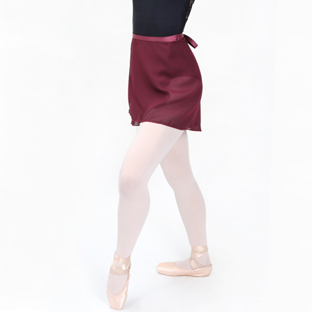 バレエ・ダンス用品のミルバ / N272 ジョーゼット巻きスカート