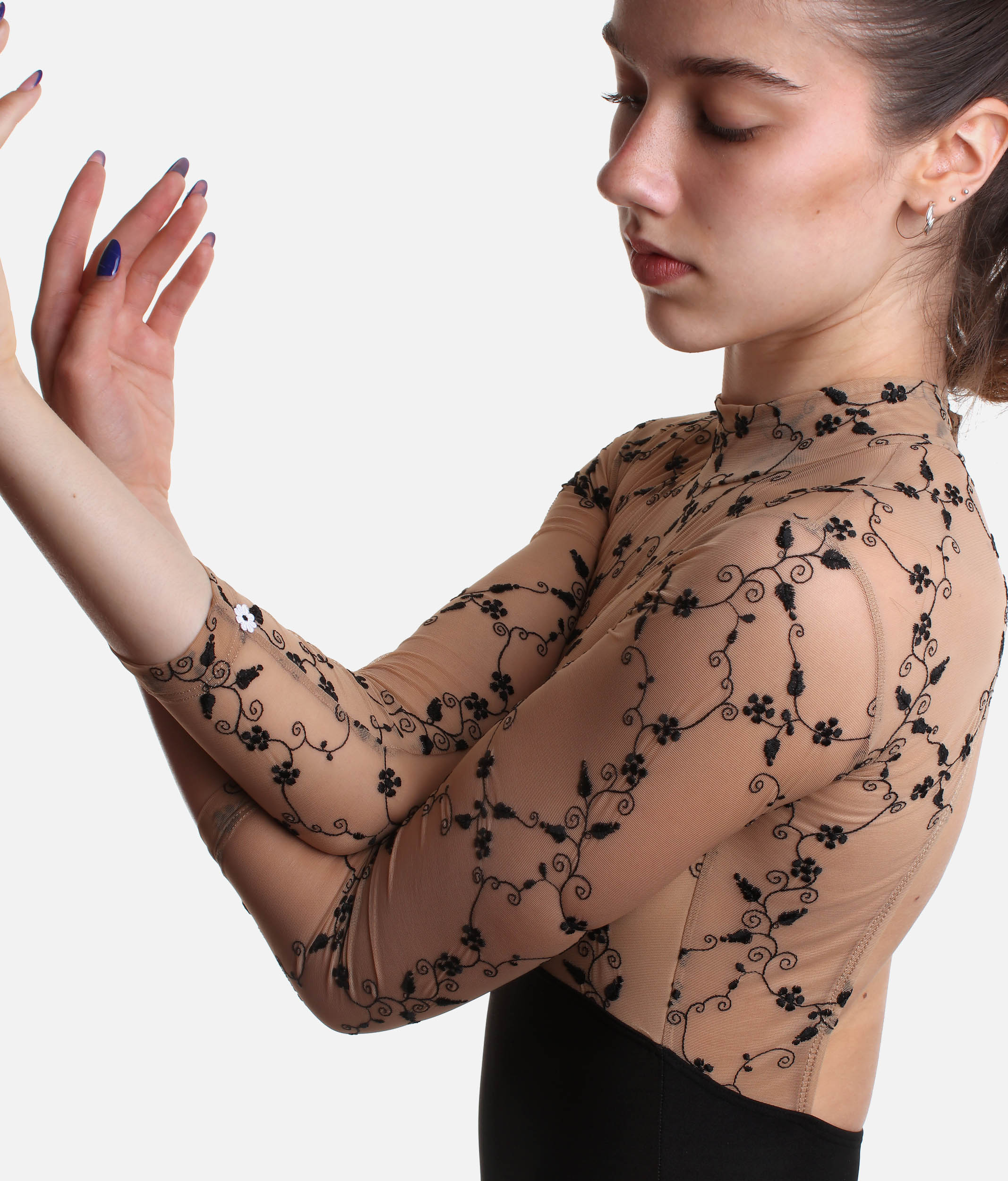 Long Sleeve Ballet Leotard | DellaLo Milano Selene – Dance World