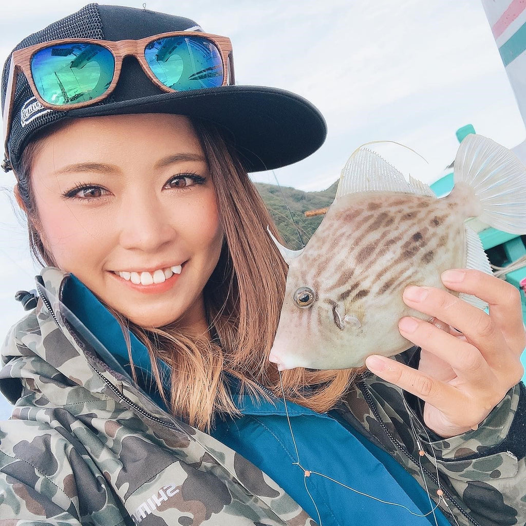 LOCO ウッド柄 x グリーン・ミラー 偏光レンズ[vidg00298-1] – DANG