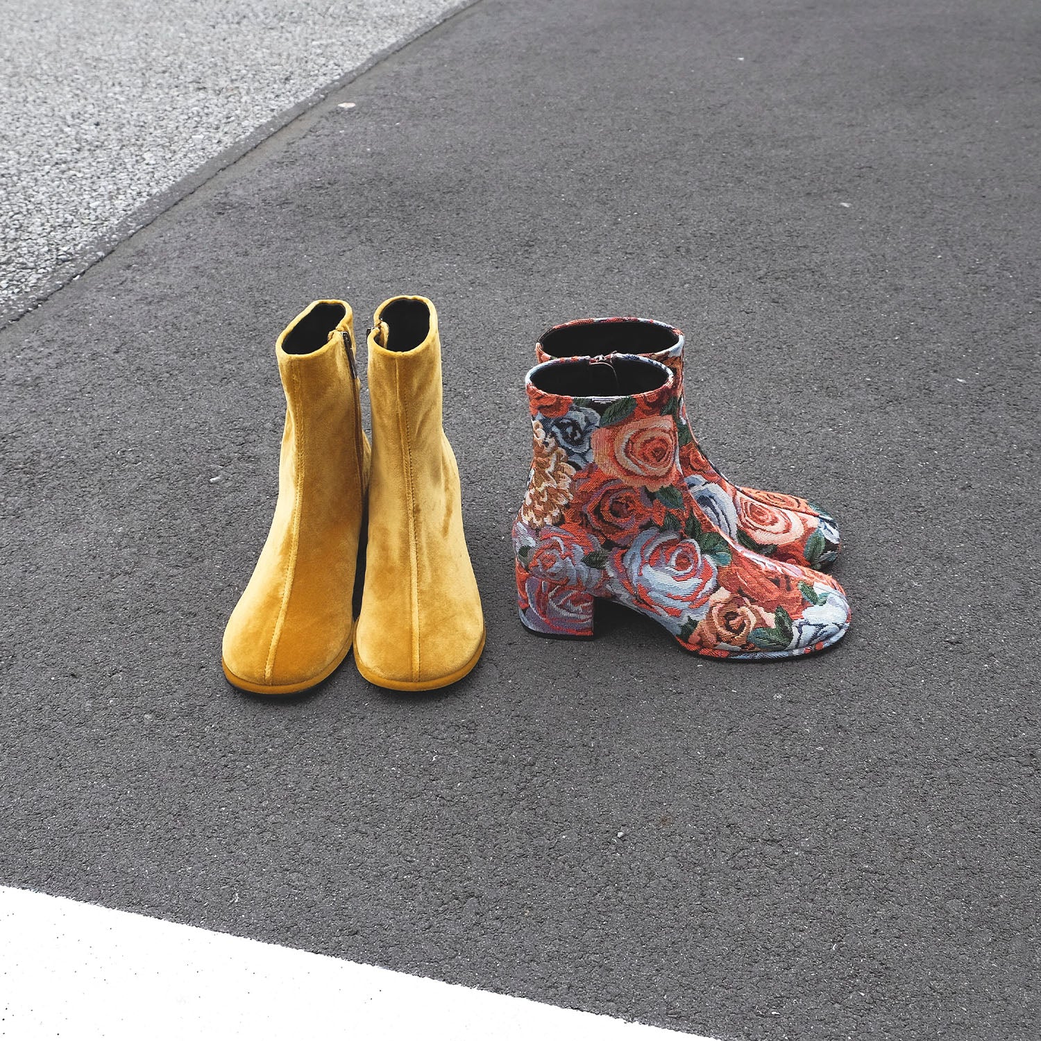 Daniella & GEMMA ONLINE STORE – ラウンドトゥショートブーツ｜木津