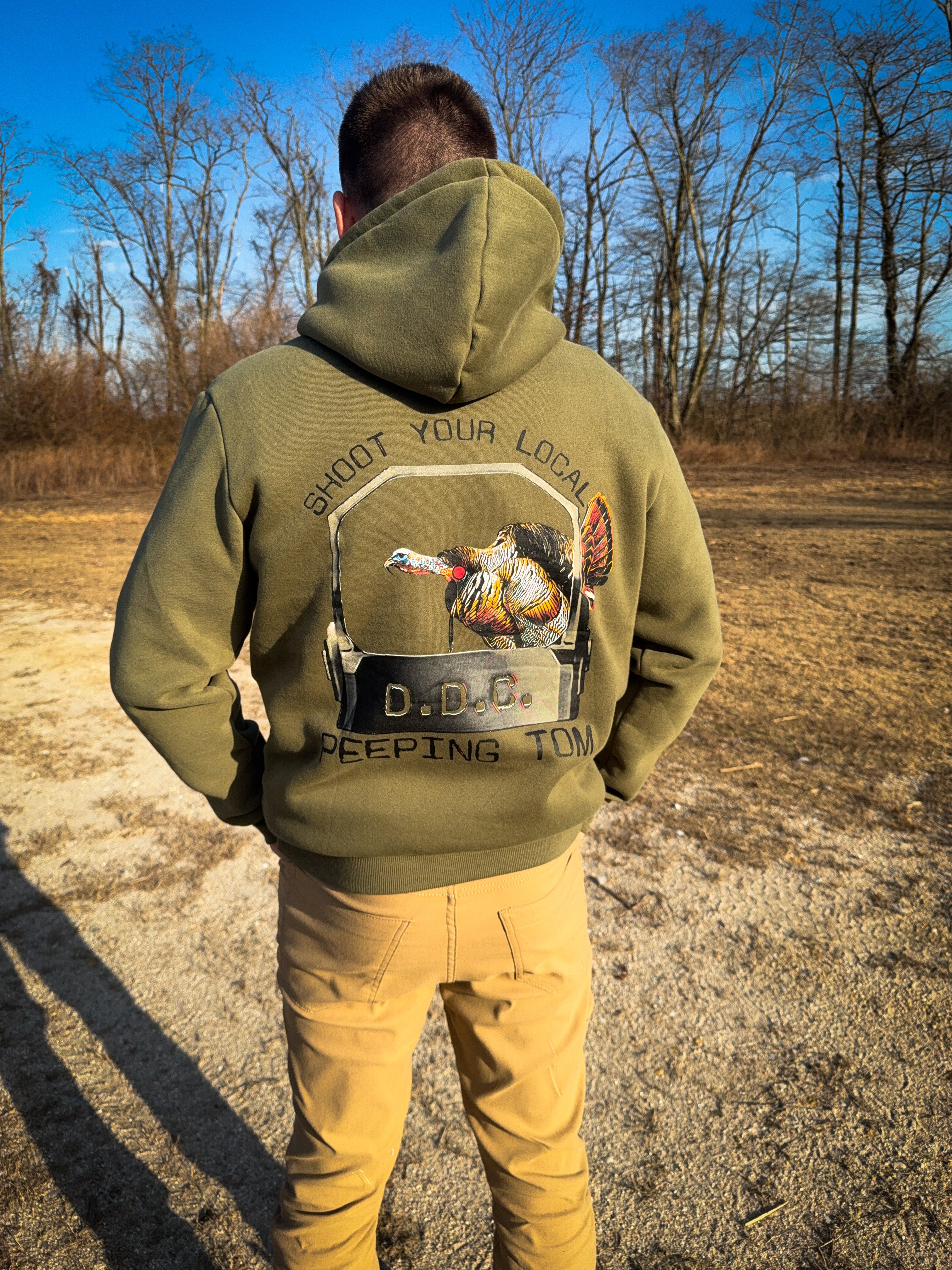 Peeping Tom Hoodie - Dabbling Duck Co.