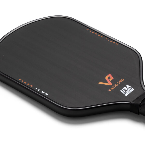 Vatic Pro Flash 14mm Carbon Fiber Pickleball Paddle | JustPaddles.com