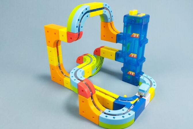 新作｜レールキューブクリアメカエレベーターセットの口コミレビュー