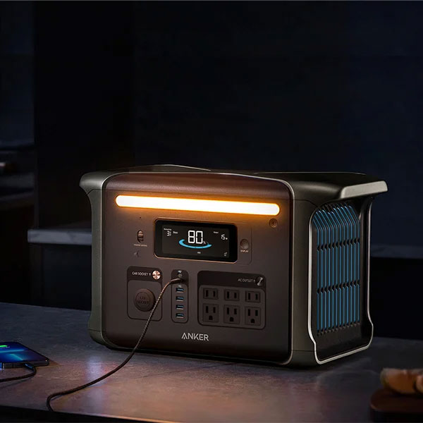 Anker Solix F1500 Portable Power Station (PowerHouse 1536Wh)】大