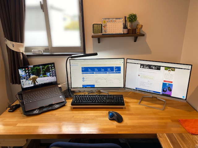 ノートパソコンを3画面に【使ったアイテムと設定】HP Spectre x360