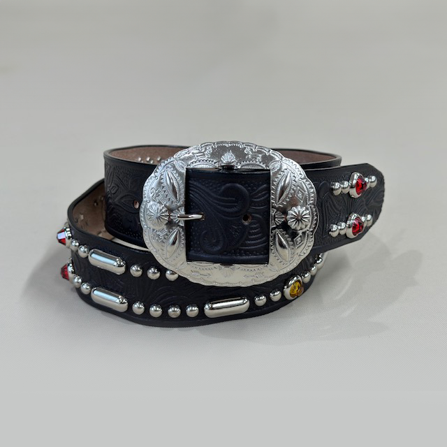 1930's Style Studs Belt Made by ACE WESTERN BELTS LOT1717 | dapper's