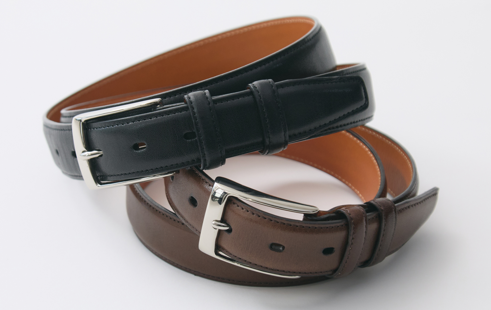 ビジネスベルト/ダークブラウン | Factelier (ファクトリエ)