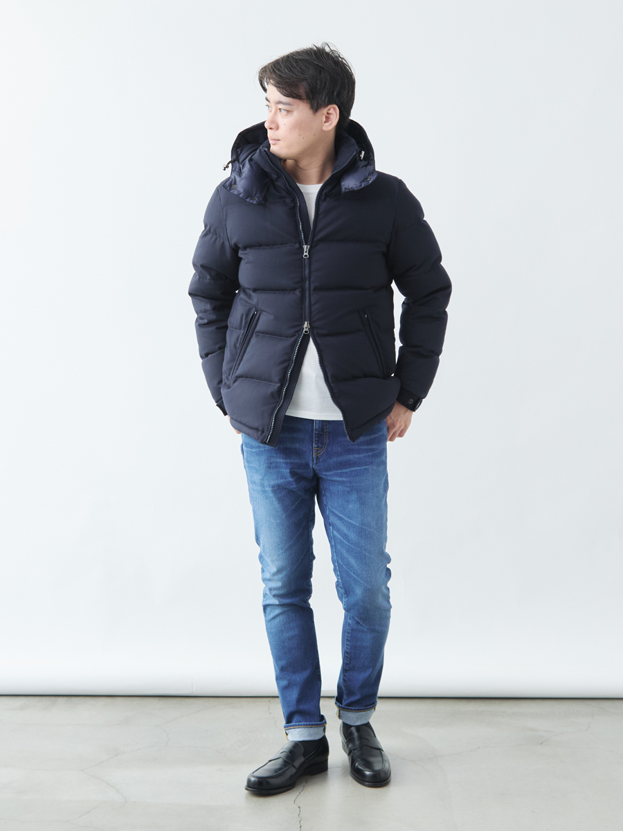 価格改定のご案内】ジャケット合わせがサマになる、南極観測のダウン