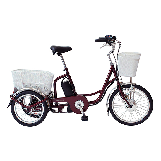ACTIVEPLUS]ノーパンク電動アシスト三輪自転車 | KOBUNSHA SELECT SHOP