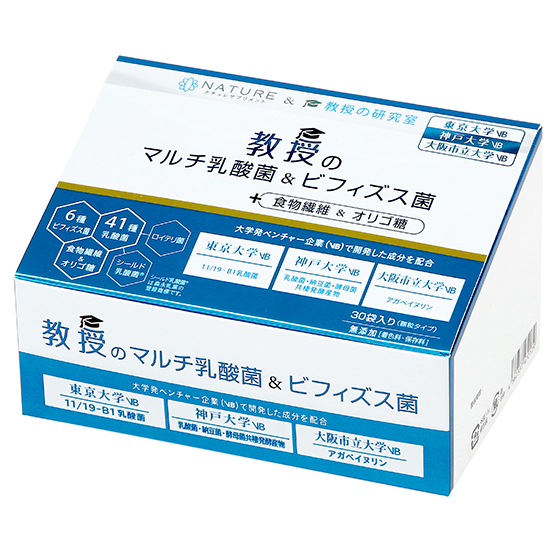 Nature supplement]教授のマルチ乳酸菌&ビフィズス菌 | KOBUNSHA