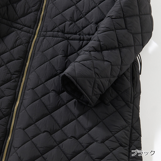 THREE SQUARE]キルティングフーディーコート | KOBUNSHA SELECT SHOP