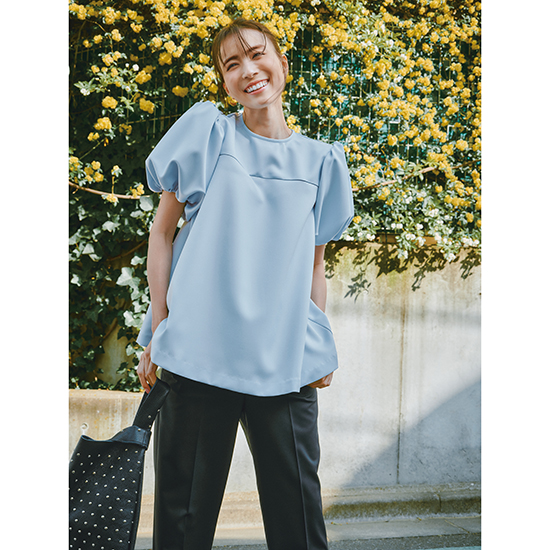 BLANC]半袖パフスリーブブラウス | KOBUNSHA SELECT SHOP | [BLANC