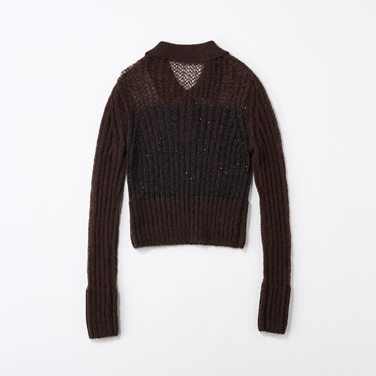 L'AUBE BLANC]スパンシアーポロニット | KOBUNSHA SELECT SHOP | [L