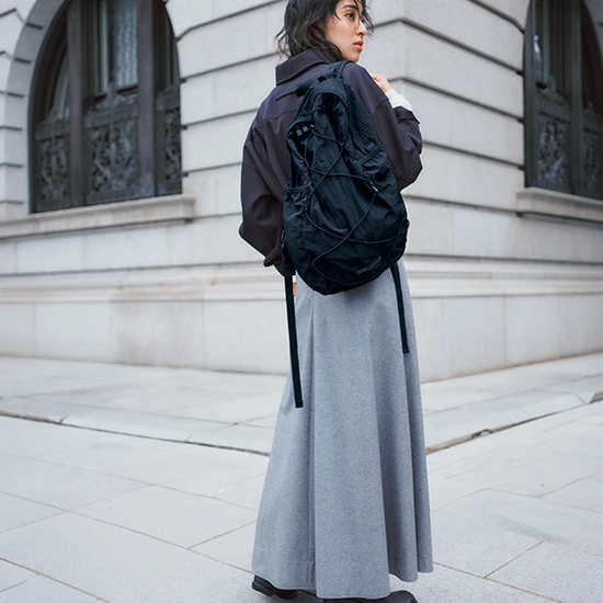 THIRD MAGAZINE]【VERY別注】CARIBOU Mountaineering/ロゴパッカブル