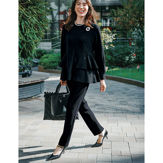 THREE SQUARE]サイドフレアブラウス | KOBUNSHA SELECT SHOP | [THREE