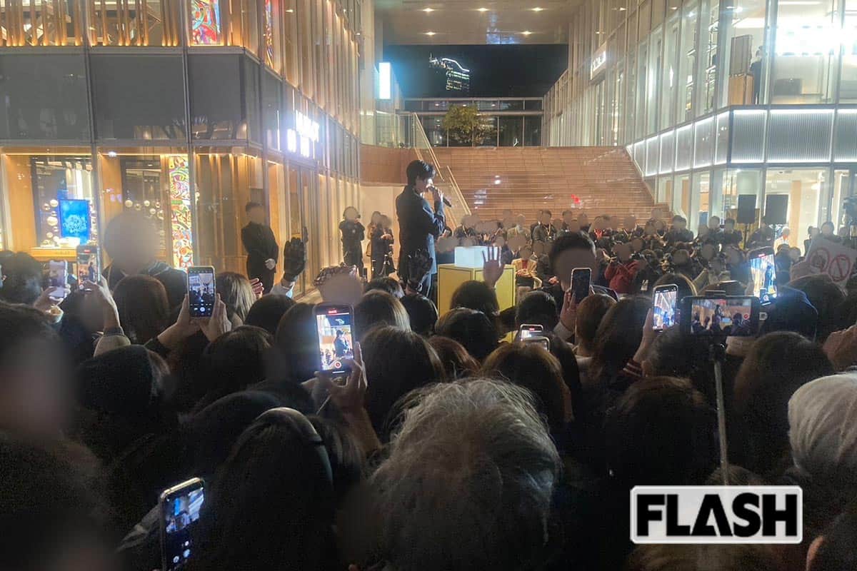 画像・写真1/8）目黒蓮、表参道に“サプライズ登場”のはずが事前予想の