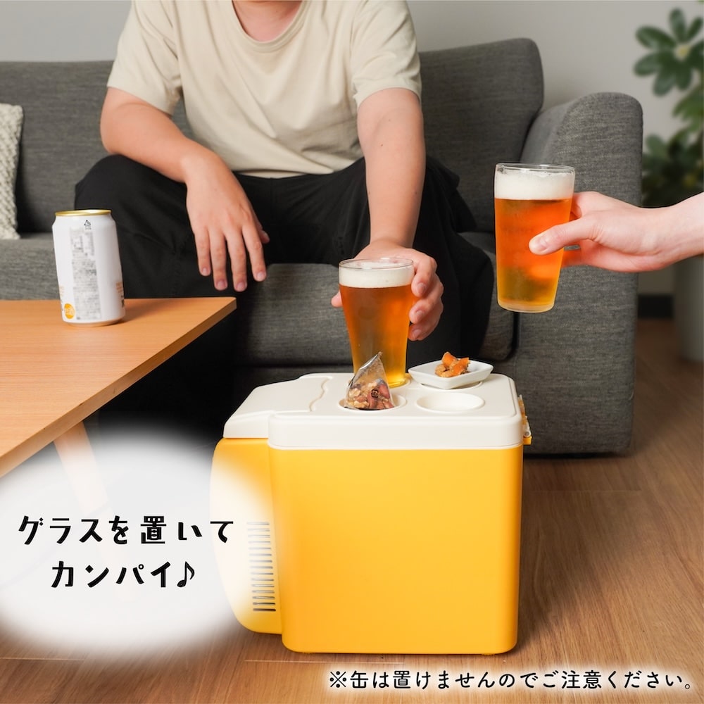 6缶パックがすっぽり入る「6缶ビール冷蔵庫」 | 【公式】サンコー通販