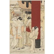 勝川春潮による浮世絵