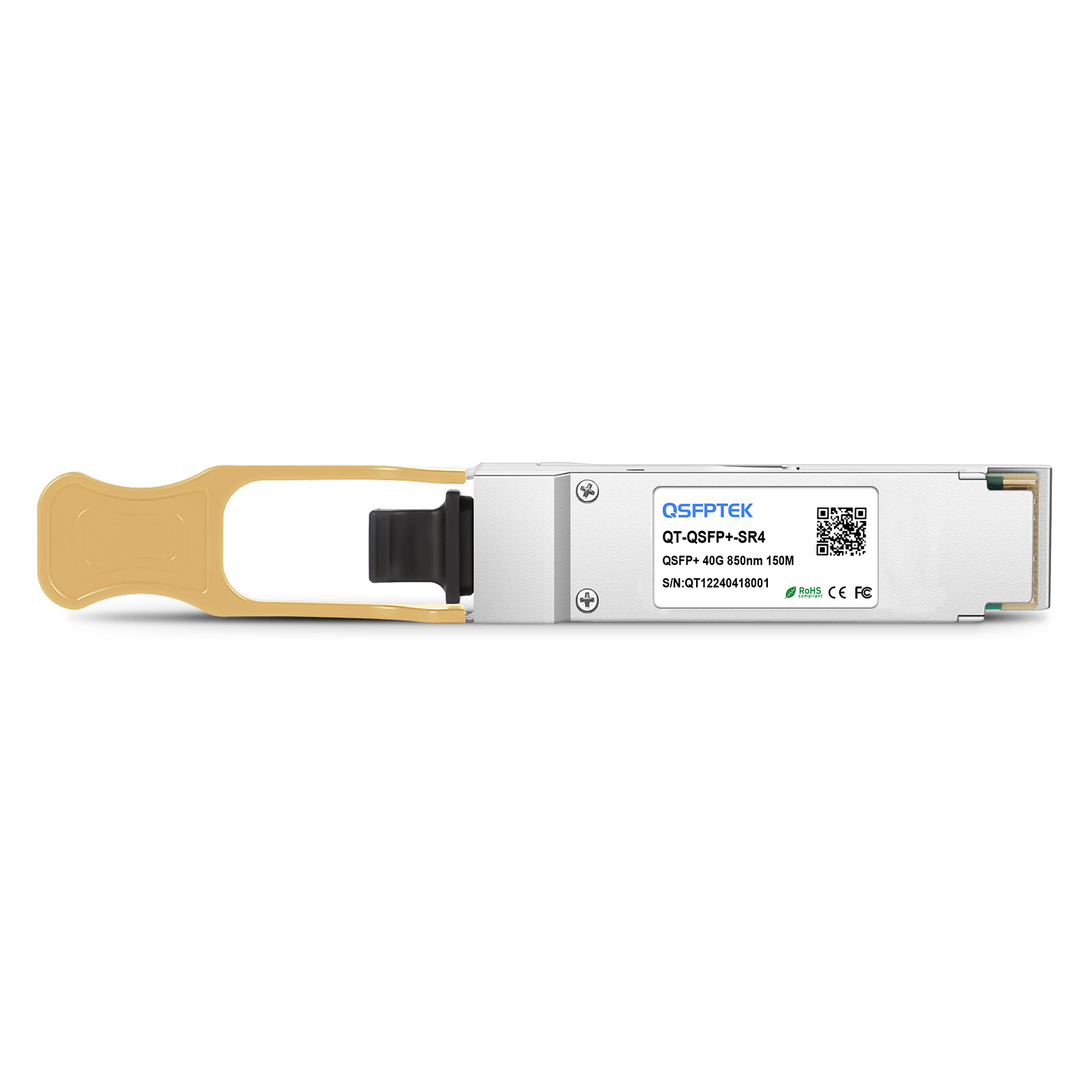 Cisco QSFP-40G-SR4 40GBASE-SR4 QSFP+トランシーバモジュール - QSFPTEK