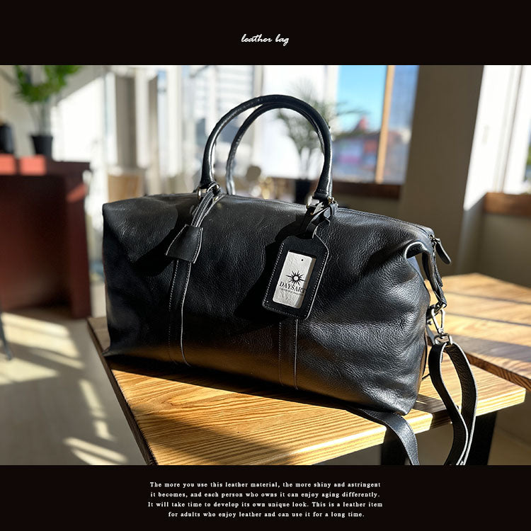 DAYSART 本革 ボストンバッグ ショルダーバッグ 旅行バッグ 旅行 3泊