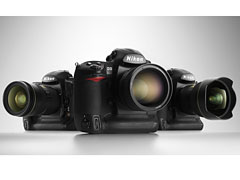 ニコン、フルサイズCMOSを搭載したフラッグシップ機「D3」