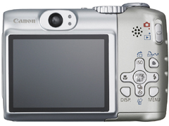 キヤノン、簡単操作にこだわった「PowerShot A590 IS/A580」