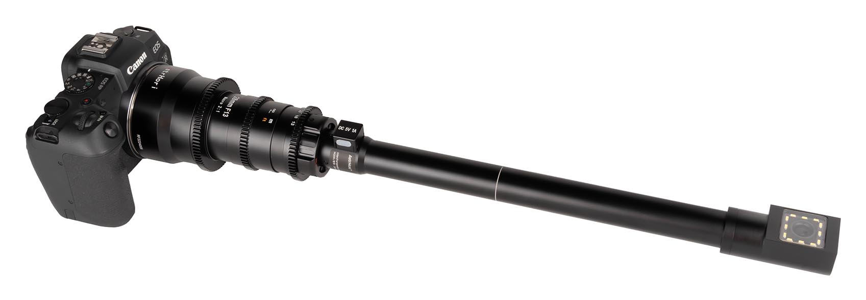 ペリスコープレンズ「AstrHori 28mm F13 Macro 2:1」の潜望鏡部分が