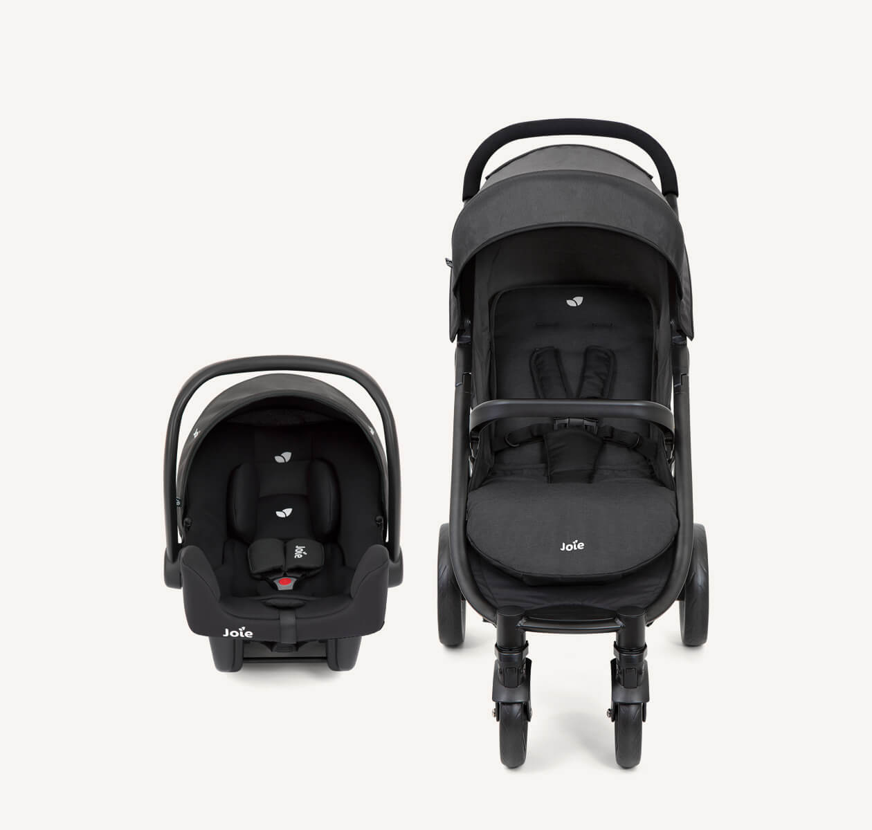 Joie litetrax E travel system | infant carrier & stroller